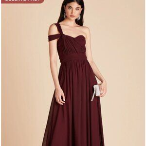 Birdy Grey GRACE CONVERTIBLE DRESS - Chiffon Cabernet